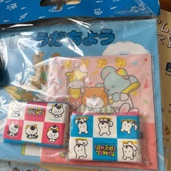 しまじろうパズル、漢字練習帳、自由画帳、アルバム、絵の具等の画像