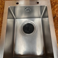 (s7481) 業務用 1槽シンク ステンレス 1槽シンク W450D600H800 流し台 飲食店 厨房用 直接引き取り歓迎大阪の画像