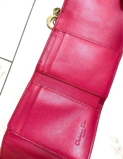 Dior 新品　未使用　限定品　三つ折り財布
