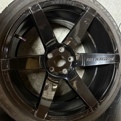 本日限定 早い者勝ちSHOGUN18インチ 9.5j 2本 10.5j 2本PCD114.3の画像