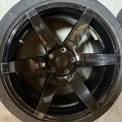 本日限定 早い者勝ちSHOGUN18インチ 9.5j 2本 10.5j 2本PCD114.3の画像