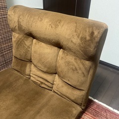 一人用のソファの画像