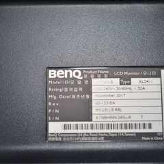 中古良品 BENQ ZOWIE XL2411-B 24型ゲーミングモニター フルHD 確認済①の画像