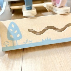 PolarB ベビーウォーカー　木製 手押し車　知育おもちゃの画像