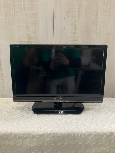 J427⭐️SHARP AQUOS 19型　2015年製　液晶テレビ　リモコン無し