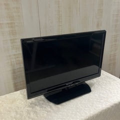 J427⭐️SHARP AQUOS 19型　2015年製　液晶テレビ　リモコン無しの画像