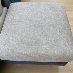 ★ジモティ割引あり★【リユースのサカイ野々市店】コーナーソファ ベージュ/グレー(幅)190×(奥行き)85×(高さ)90cm ※クリーニング済みの画像