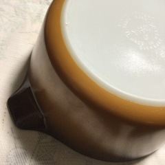 ◆キャセロール◆Old Pyrex ブラウン系の画像