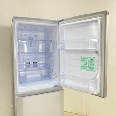 三菱ノンフロン冷凍冷蔵庫 単身向け 冷蔵庫マット付きの画像