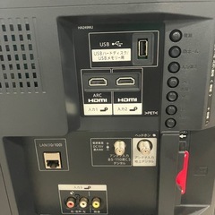 J428⭐️SHARP AQUOS 32型　2018年製　液晶テレビ　リモコン無しの画像