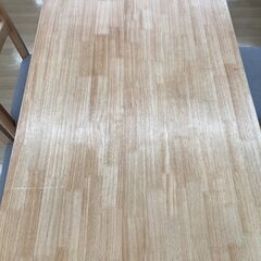 ★ジモティ割引あり★【リユースのサカイ野々市店】ダイニングセット4人用 (幅)110×(奥行き)70×(高さ)74cm ※クリーニング済みの画像