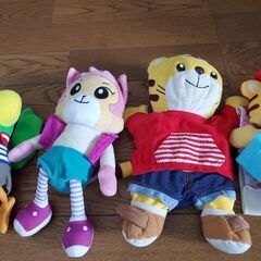 しまじろう　キャラクターぬいぐるみの画像