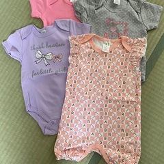 ベビー服ロンパース80㎝⭐️8点セット⭐️新品ありの画像