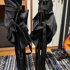 アウトドアチェア２脚セットの画像