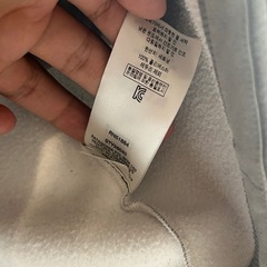 patagonia フリースパーカー M グレの画像