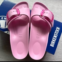 BIRKENSTOCK ピンク サンダル 36の画像