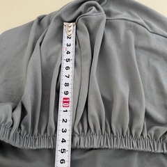 グレー 高伸縮性 ストレッチソファカバー 1人掛け用 2人掛け用 2枚の画像