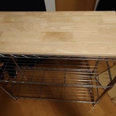 キッチン収納ラックの画像