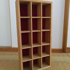 木製　小物収納の画像