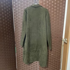 ZARA オリーブグリーン ロングコート Mの画像
