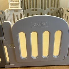 大阪熊　OKUMAベビーサークル➕シームレスマットの画像