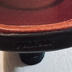 【プラダ】ヴィンテージ　ストラップパンプス　レッドストラップの画像