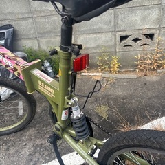 ‼️本日引取限定値下げ‼️HUMVEE折りたたみ自転車‼️の画像