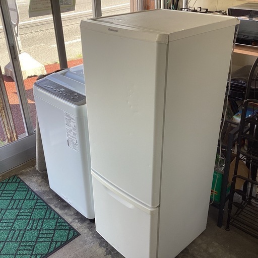 万代店　Panasonic NR-B17CW-W 冷凍冷蔵庫　168L