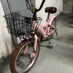 キッズチャリ18インチの画像