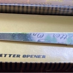 KING GOLD　レターオープナー　ペーパーナイフ　GUARANTEED QUALITY　全長約21cm　STAINLESS STEELの画像