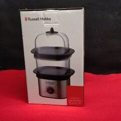 【リサイクルストアスターズ吉野店】ゆで卵が簡単に作れる!　【未使用品】ラッセルホブス　クイックミニスチーマー　3000JP 2023年製の画像
