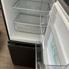 【リユ-スのサカイ広島石内店】ジモティ割！/２ドア冷蔵庫/アクア/2023年製/クリ-ニング済み/HG-7159/広島市 冷蔵庫　佐伯区 冷蔵庫　南区 冷蔵庫　西区 冷蔵庫　東区 冷蔵庫　中区 冷蔵庫　安佐南区 冷蔵庫　安佐北区 冷蔵庫　安芸区 冷蔵庫　府中町 冷蔵庫　海田町 冷蔵庫　熊野町 冷蔵庫　坂町 冷蔵庫　廿日市市 冷蔵庫の画像