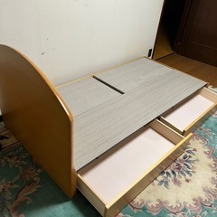 シングルベッドの画像