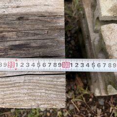 大きい角材　1000ｍｍ×300ｍｍ×300ｍｍ　2本　薪や木彫りなどの画像