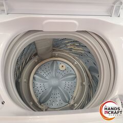 ✨ハイセンス　中古HW-E5503　全自動洗濯機　ホワイト　５.５㎏　2021年製　６ヶ月保証✨うるま市田場✨の画像