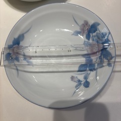花柄　皿　器　４枚の画像