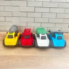 ジョーゼン　ビークルタウン　はたらく車セット　ミニカー　子ども　おもちゃの画像