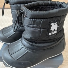 moz スノーブーツ　18cm ブラックの画像