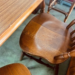 【ホリダソウコ】アンティーク　ダイニングセットの画像