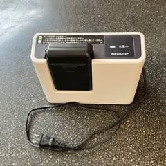 H2509-135 SHARP EC-AR5X-N 充電式掃除機 ゴールド系 プレミアムパッケージモデル 2020年製 動作確認済み キズ汚れ有り　 の画像