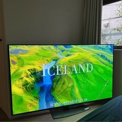 シャープ65インチ 有機ELテレビ 4T-C65DS1  2021年製の画像