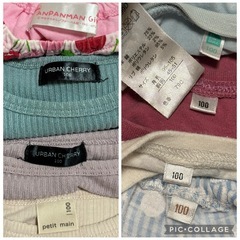 女の子洋服11着セット　100センチの画像