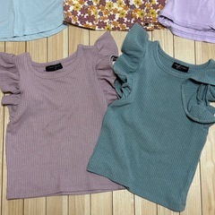 女の子洋服11着セット　100センチの画像