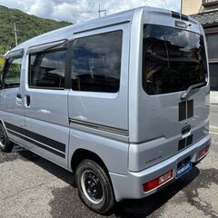 【総額コミコミ】広島発プライムゲート　２４年ミニキャブバン後期モデル　4WD　走行４万ｋｍ台！　ハイルーフ　車検令和８年６月２６日まで　社外ナビ　フルセグテレビ　下回り防錆施工済　整備点検記録簿/新車保証書完備　状態良好⭕️　軽バン　格安の画像
