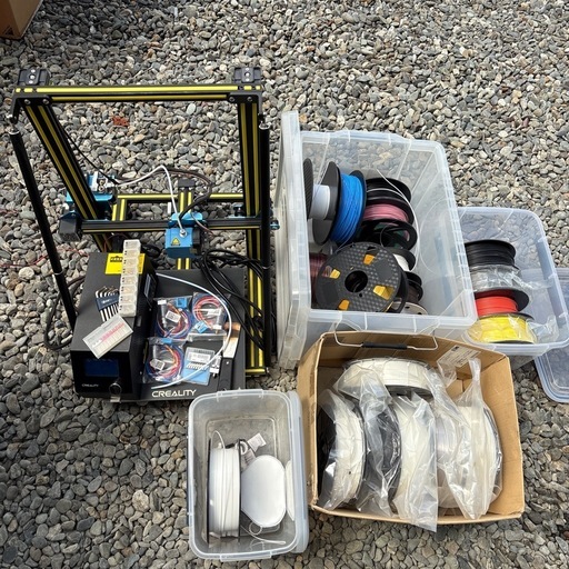 【フルセット】CREALITY 3Dプリンター本体　フィラメントCR-10 v2 プリンター