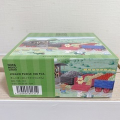 【新品未使用】ノラネコぐんだん パズル　108ピースの画像