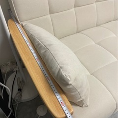 アイリスオーヤマ　2人掛けソファの画像