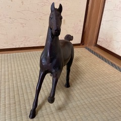 馬のオブジェの画像