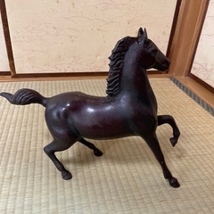 馬のオブジェの画像
