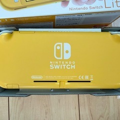 Nintendo Switch Lite  イエロー　ジャンク品の画像